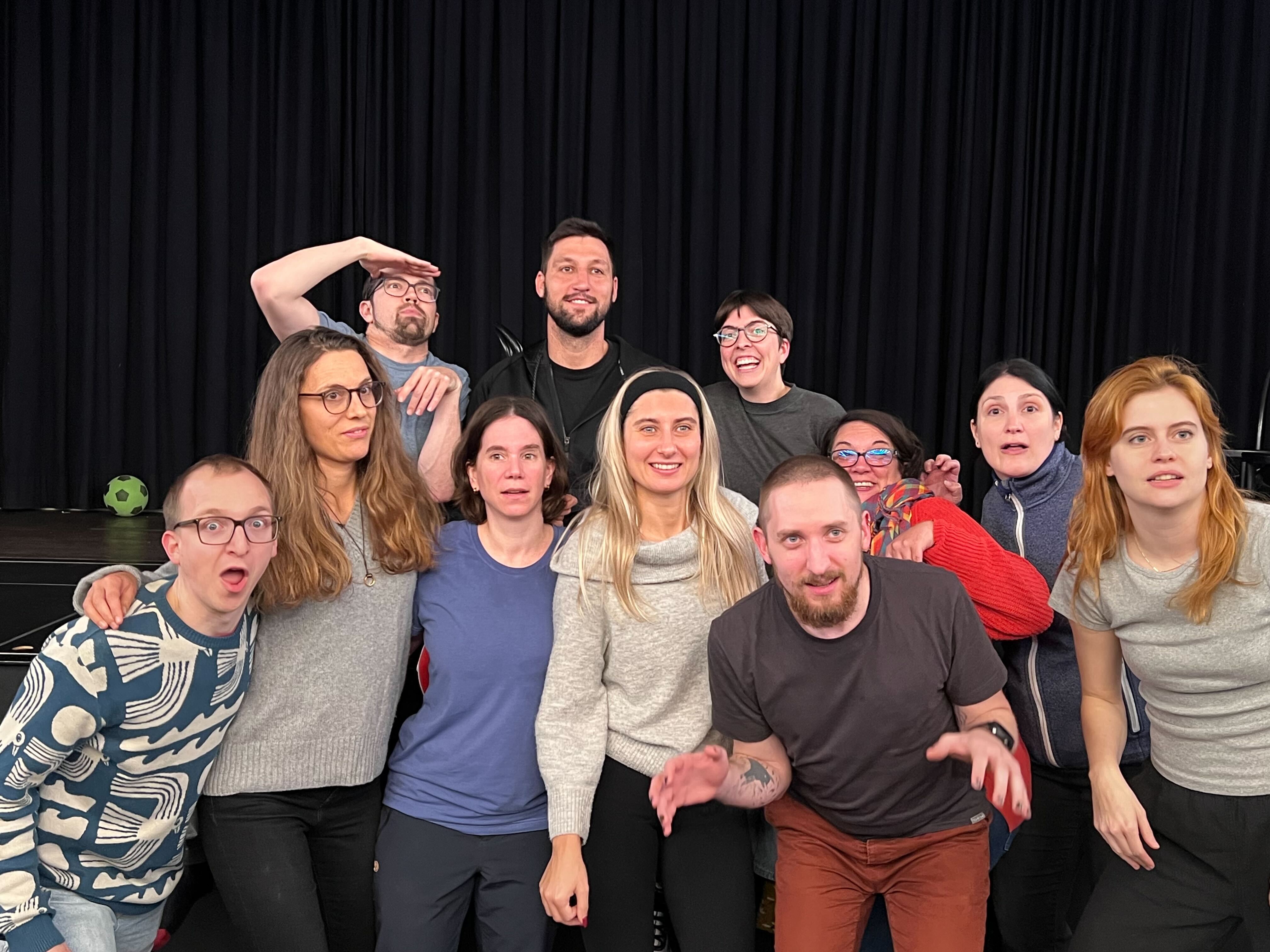 Die Masterclass auf der Bühne